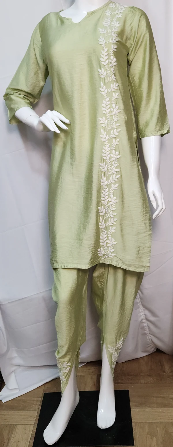 Sitara Glow Kurta Set with Dhoti - Image 7