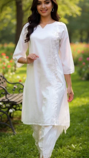 Sufaira Kurta with Dhoti