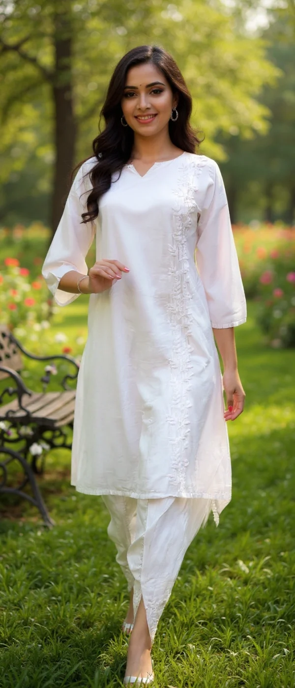 Sufaira Kurta with Dhoti