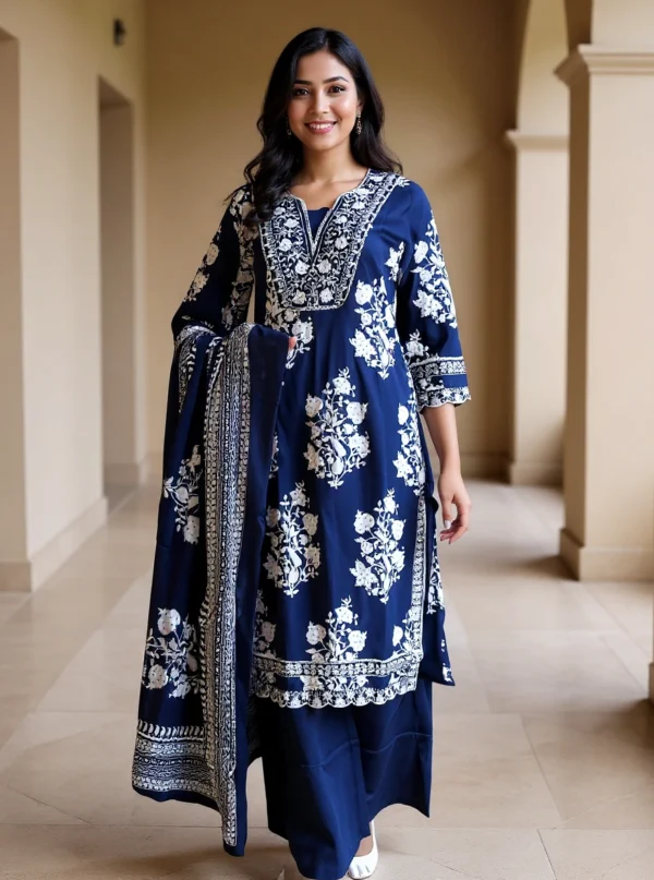 Neelkamal Anarkali Set