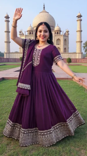 Heavy Ethnic Wear - Anarkali Set