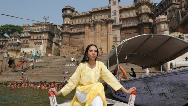 Zuneria Chikankari Long Kurta set - Image 5