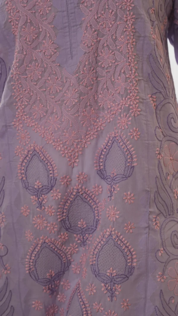 Lavender Zariya Kurta - Image 5
