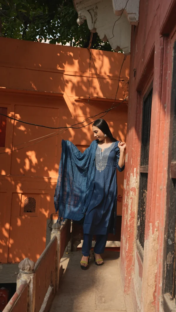 Neelam Zari Set - Image 7