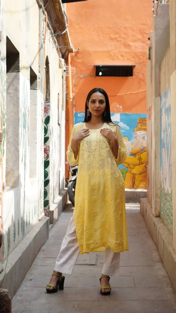 Zuneria Long Kurta set - Image 5